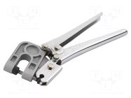 Pliers; for joining steel profiles; 270mm WOLFCRAFT