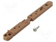 Connector; concealed screwed connection; 100pcs. WOLFCRAFT