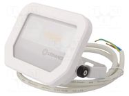 Lamp: LED flood light; 230VAC; 10W; white cold; 4000K; CRImin: 80 ams OSRAM