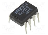 IC: digital; NAND; Ch: 2; IN: 2; CMOS; THT; DIP8; 3÷18VDC; -55÷125°C NTE Electronics