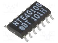 IC: digital; NOT; Ch: 6; CMOS; SMD; SO14; 3÷18VDC; -55÷125°C NTE Electronics