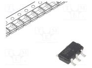 IC: digital; buffer,non-inverting; Ch: 1; CMOS; SMD; TSOP5; VHC; 40uA ONSEMI