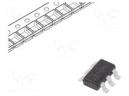 Transistor: P-MOSFET x2; unipolar; -20V; -2.2A; 0.96W; SuperSOT-6 ONSEMI