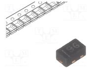 Diode: Zener; 0.25W; 10V; SMD; reel,tape; X1-DFN1006-2 DIODES INCORPORATED