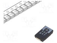 Capacitor: tantalum-polymer; low ESR; 330uF; 4VDC; TPE; SMD; ±20% PANASONIC