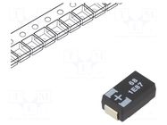 Capacitor: tantalum-polymer; 68uF; 25VDC; 1400mA; SMD; POSCAP TQC PANASONIC