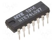 IC: digital; NAND; Ch: 4; IN: 2; TTL; THT; DIP14 NTE Electronics