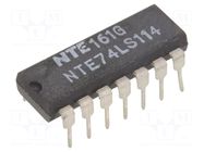 IC: digital; JK flip-flop; Ch: 2; TTL; THT; DIP14 NTE Electronics