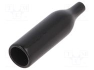 Cover; cylindrical fuses; black; UL94V-0; Mat: PVC 