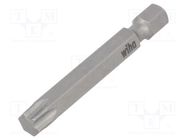 Screwdriver bit; Torx®; TX40; Overall len: 50mm; PROFESSIONAL WIHA