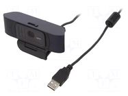 Webcam; black,blue; USB; Full HD 1080p,PnP; 1.6m; clip; 80° LOGILINK