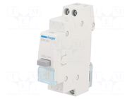 Module: pushbutton switch; 230VAC; 16A; for DIN rail mounting HAGER
