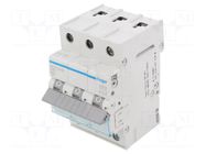Circuit breaker; 230/400VAC; Inom: 40A; Poles: 3; Charact: C; 6kA HAGER