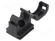 Bracket; polyamide 6; BFH; black; Size: 12; -40÷105°C PMA