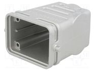 Enclosure: for HDC connectors; C146,heavy|mate; size E6; M25 AMPHENOL