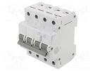 RCBO breaker; Inom: 16A; Ires: 30mA; Poles: 3+N; 230/400VAC; IP20 ETI POLAM