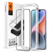 Spigen ALM Glass FC Tempered Glass for iPhone 13 / 13 Pro / 14 - Black, Spigen