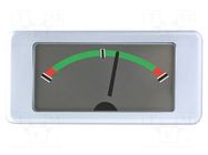 Voltmeter; digital,mounting; 0÷1V; on panel; M5 screw; LCD LASCAR