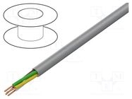 Wire: control cable; chainflex® CF130.UL; 4x0.25mm2; PVC; grey IGUS