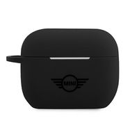 Mini MIACAPSLTBK AirPods Pro cover czarny/black hard case Silicone Collection, Mini Morris