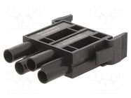 Connector: HDC; module; female; 630V; PIN: 4; w/o contacts AMPHENOL