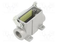 Enclosure: for HDC connectors; C146,heavy|mate; size A10; M20 AMPHENOL