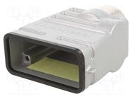 Enclosure: for HDC connectors; C146,heavy|mate; size A10; high AMPHENOL