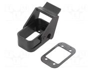 Enclosure for connectors: HDC; with latch; C146,heavy|mate; IP65 AMPHENOL