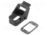Enclosure for connectors: HDC; with latch; C146,heavy|mate; IP65 AMPHENOL