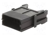 Connector: HDC; module; male; 160V; PIN: 17; w/o contacts; 1.6mm AMPHENOL