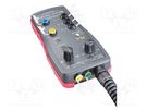 Meter: test adapter; 10A; black-red; 250/430V; IP54; 110x45x220mm BEHA-AMPROBE