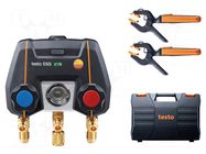 Meter: digital manifold; Press.meas.range: -1÷60bar; ±0.5%; IP54 TESTO