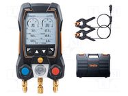 Digital manifold; IP54; Interface: Bluetooth; ±0.5%; Resol: 0.1°C TESTO