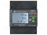 Counter; digital,mounting; for DIN rail mounting; LCD; 230V,400V GOSSEN METRAWATT
