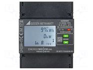 Counter; digital,mounting; for DIN rail mounting; LCD; 230V,400V GOSSEN METRAWATT