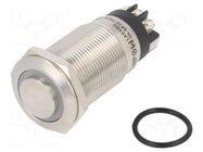 Switch: vandal resistant; Pos: 2; SPDT; 3A/220VAC; 5A/24VDC; IP65 ONPOW
