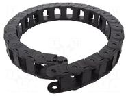 Cable chain; E2.26; Bend.rad: 125mm; L: 1012mm; Int.height: 26mm IGUS