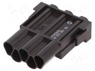 Connector: HDC; module; male; 1kV; PIN: 5; w/o contacts AMPHENOL