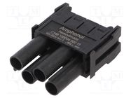 Connector: HDC; module; female; C146,heavy|mate F; PIN: 4; 830V AMPHENOL