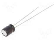 Capacitor: electrolytic; THT; 10uF; 16VDC; Ø4x5mm; Pitch: 1.5mm PANASONIC