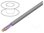 Wire: control cable; chainflex® CF130.UL; 6x0.25mm2; PVC; grey IGUS