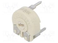 Potentiometer: mounting; single turn,horizontal; 50kΩ; 330mW PIHER