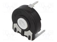 Potentiometer: mounting; single turn,horizontal; 10kΩ; 250mW PIHER