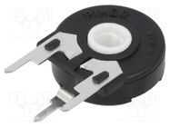 Potentiometer: mounting; single turn,vertical; 47kΩ; 250mW; ±20% PIHER