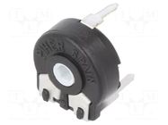 Potentiometer: mounting; single turn,horizontal; 5kΩ; 150mW; ±10% PIHER