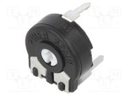 Potentiometer: mounting; single turn,horizontal; 50kΩ; 150mW PIHER