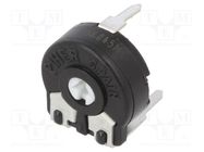 Potentiometer: mounting; single turn,horizontal; 25kΩ; 150mW PIHER