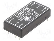 Converter: DC/DC; 20W; Uin: 43÷160V; Uout: 5VDC; Iout: 4000mA; 250kHz CINCON