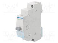 Module: pushbutton switch; 230VAC; 16A; for DIN rail mounting HAGER