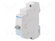 Module: pushbutton switch; 230VAC; 16A; for DIN rail mounting HAGER